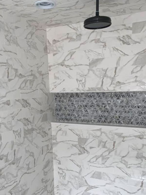 Bathroom renovation - wall tiles